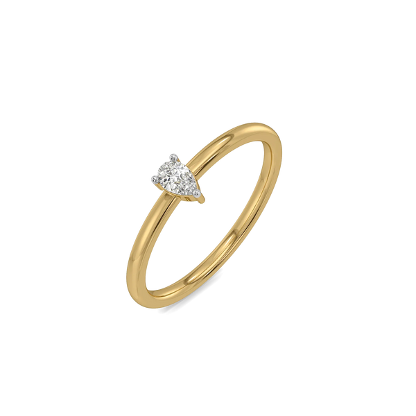 Pure Pear - Lab Diamond Ring