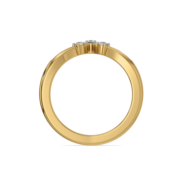 Three Point Star - Lab Diamond Ring