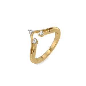 Three Point Star - Lab Diamond Ring