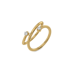 Twirl of Light - Lab Diamond Ring