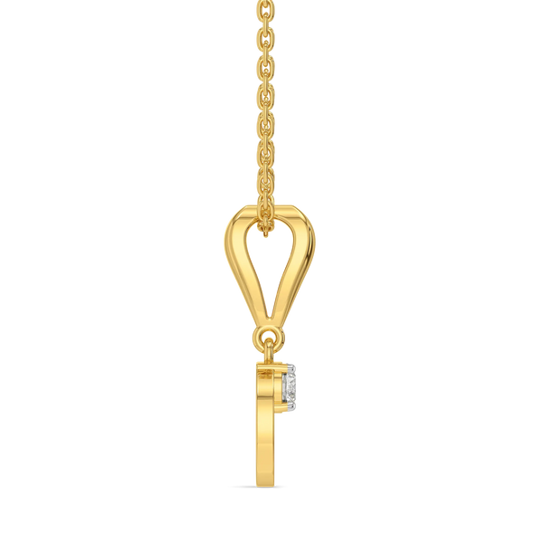 Luna Dot - Lab Diamond Pendant