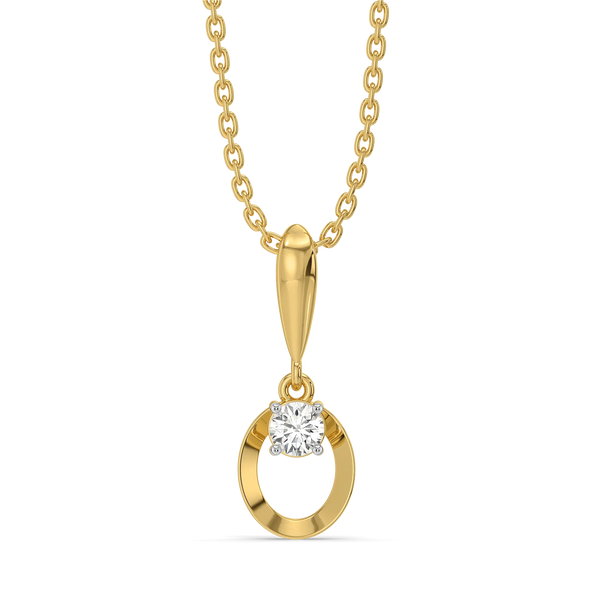 Luna Dot - Lab Diamond Pendant