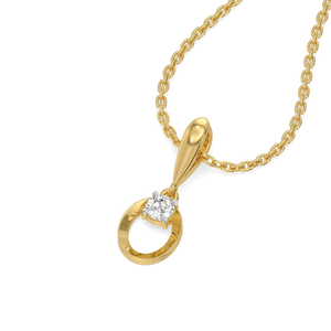 Luna Dot - Lab Diamond Pendant