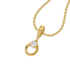 Luna Dot - Lab Diamond Pendant