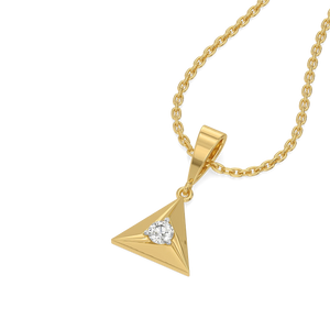 True North - Lab Diamond Pendant
