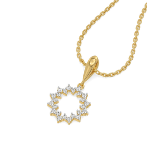 Inner Glow - Lab Diamond Pendant