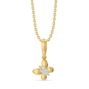Flutter Marquise - Lab Diamond Pendant