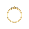 Pear Loop - Lab Diamond Ring