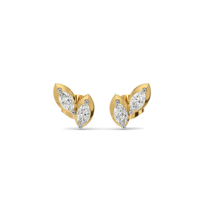 Luna Marquise - Lab Diamond Stud Earrings