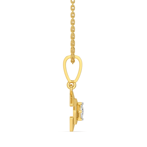 Direction of Light - Lab Diamond Pendant
