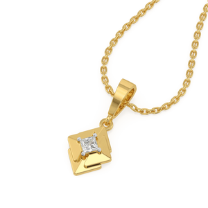 Direction of Light - Lab Diamond Pendant