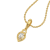 The Love Lock - Lab Diamond Pendant