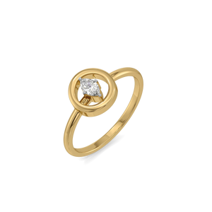 Marquise Moon - Lab Diamond Rings