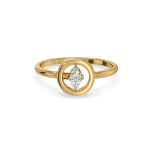 Marquise Moon - Lab Diamond Rings