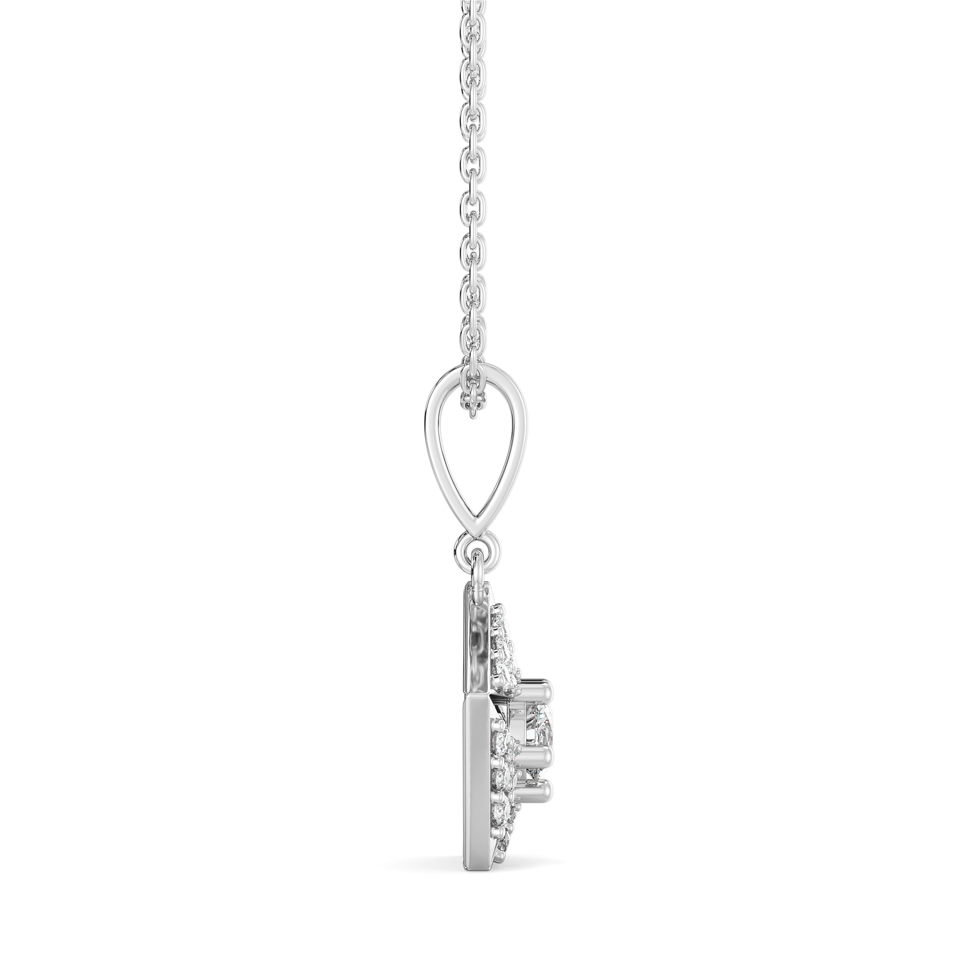 Echo of Light - Lab Diamond Pendant