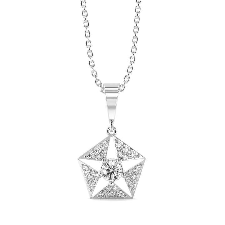 Echo of Light - Lab Diamond Pendant