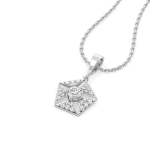 Echo of Light - Lab Diamond Pendant