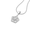 Echo of Light - Lab DiamondGrown Pendant - Lukson 