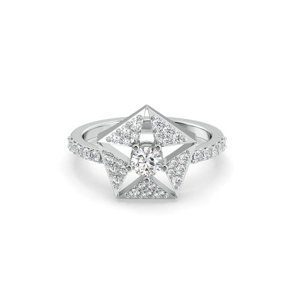 Echo of Light Lab Grown Diamond Ring - Lukson 