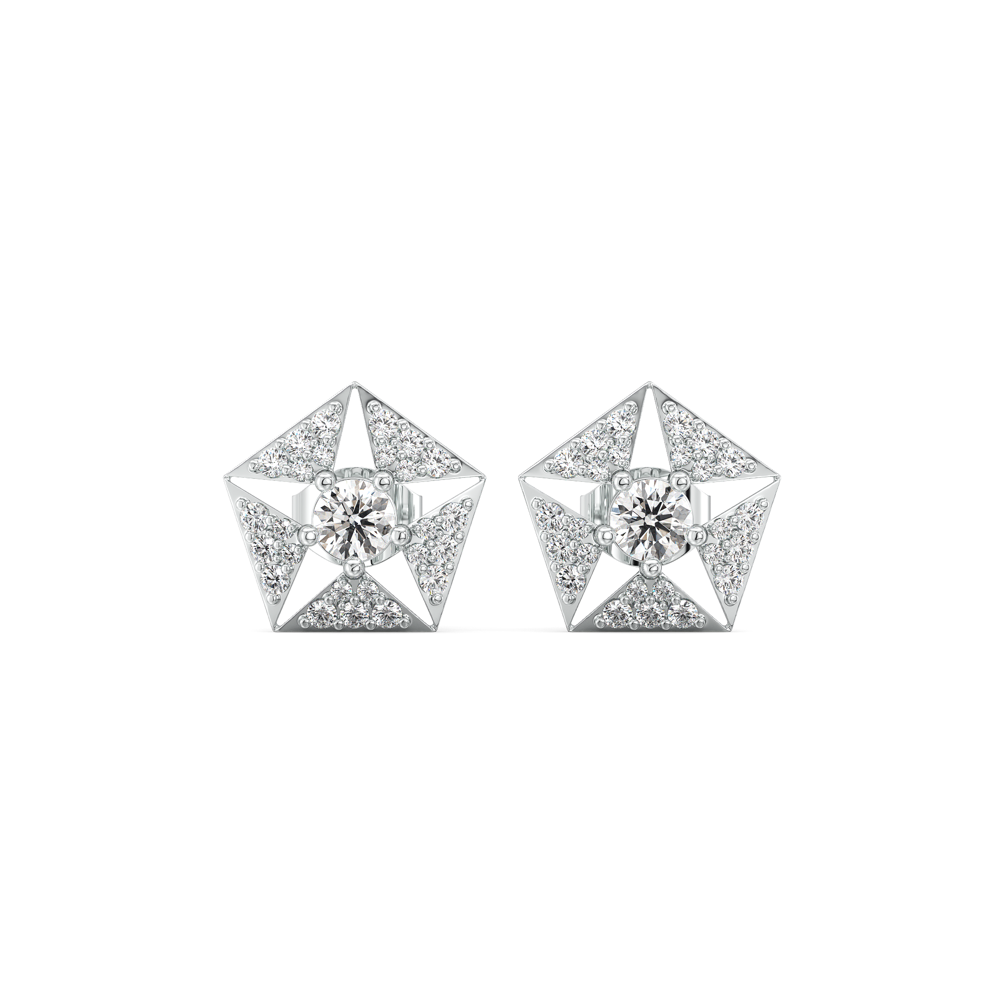 Echo of Light - Lab Diamond Earrings