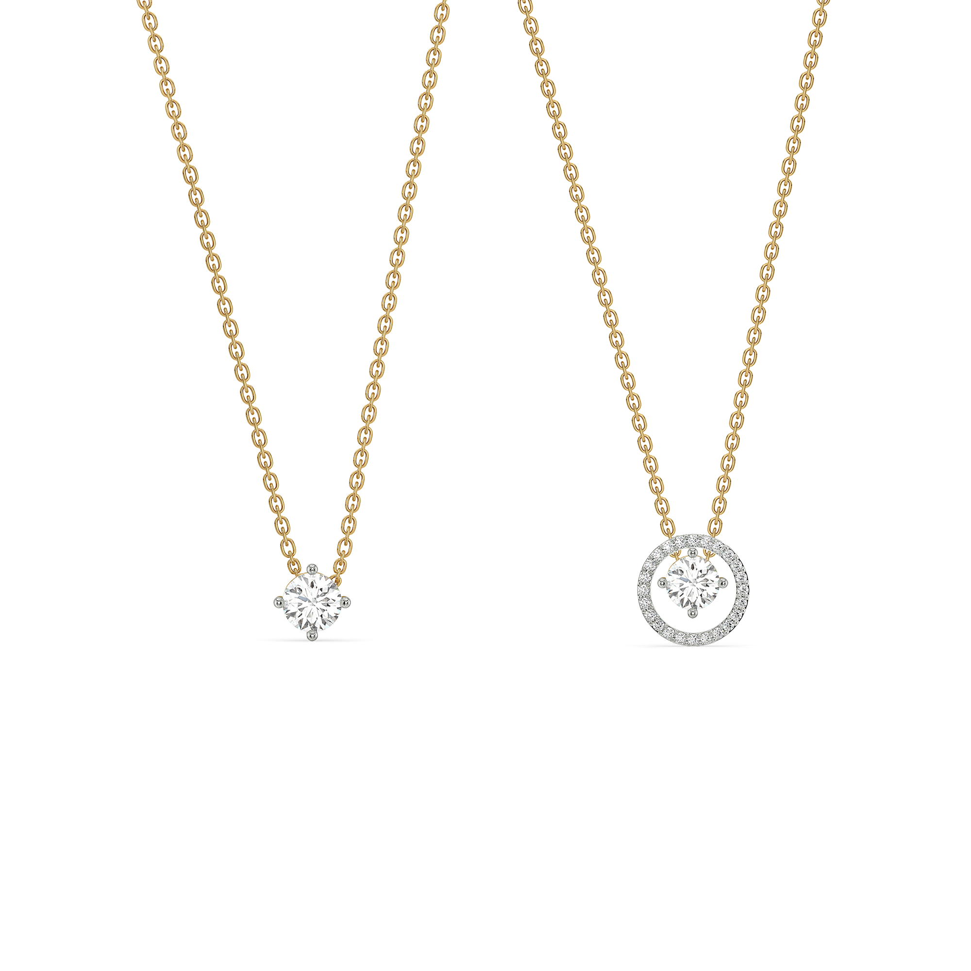 Halo Switch - Lab Diamond Multi-Wearable Necklace