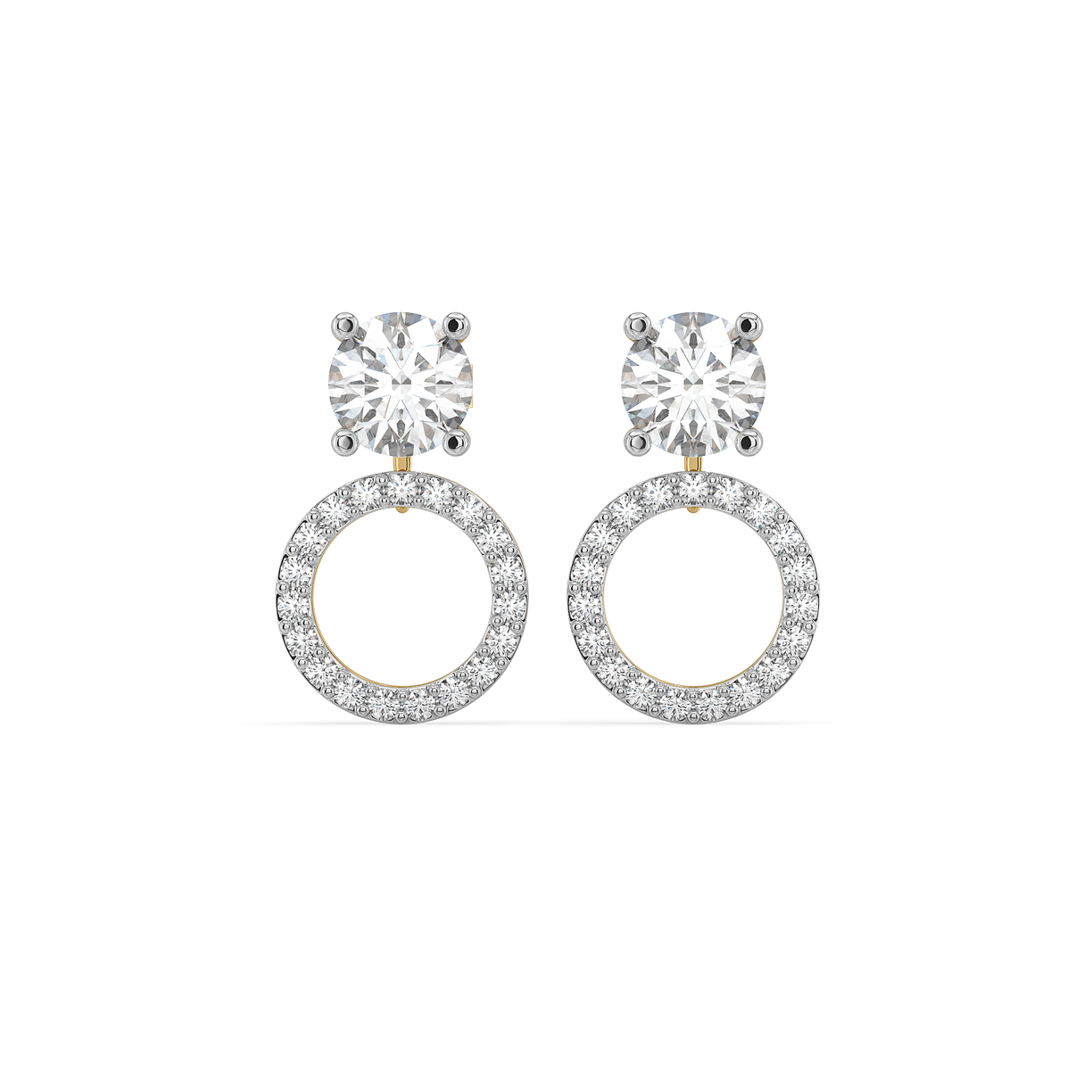 Halo Switch – Lab Diamond Multi-Wearable Stud