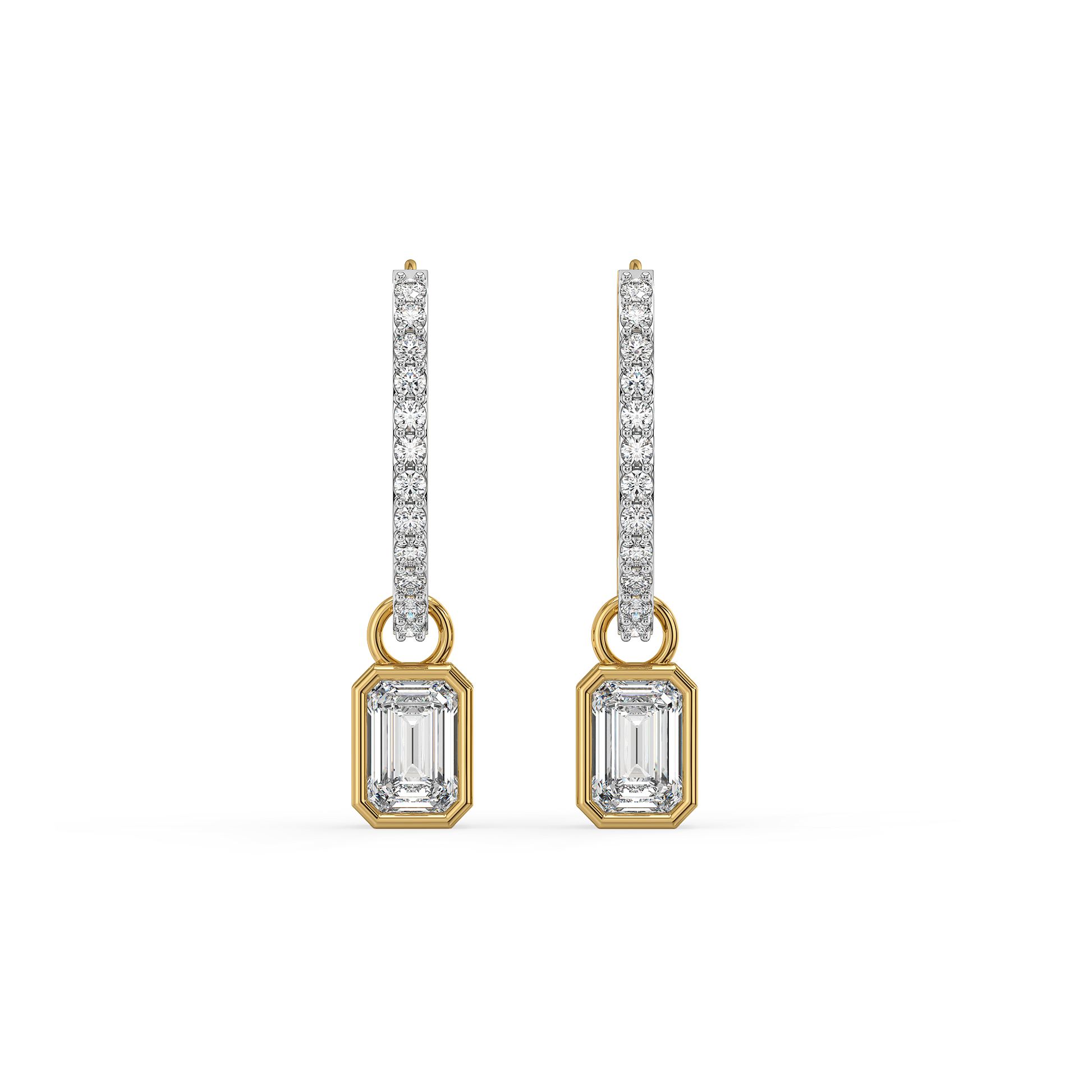Drop & Go – Lab Diamond Modular Hoop