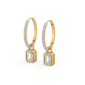 Drop & Go – Lab Diamond Modular Hoop