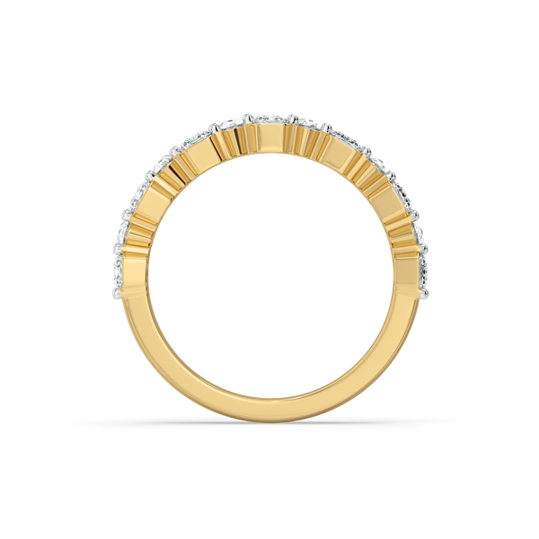 Lukson Light Mosaic Lab Grown Diamond Eternity Ring Online