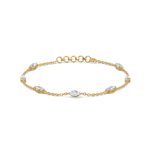 Marquise Station - Lab Diamond Bracelet