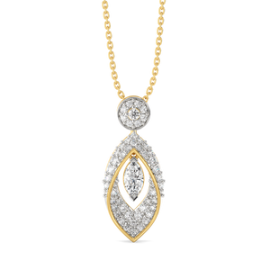 Marquise Mirage - Lab Diamond Pendant