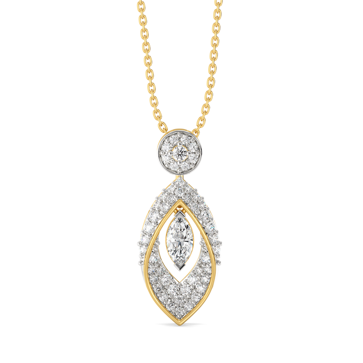 Marquise Mirage - Lab Diamond Pendant