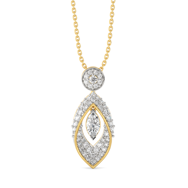 Lukson Marquise Mirage Lab Grown Diamond Pendant