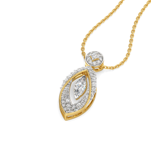 Marquise Mirage - Lab Diamond Pendant
