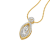 Lukson Marquise Mirage Lab Grown Diamond Pendant Online