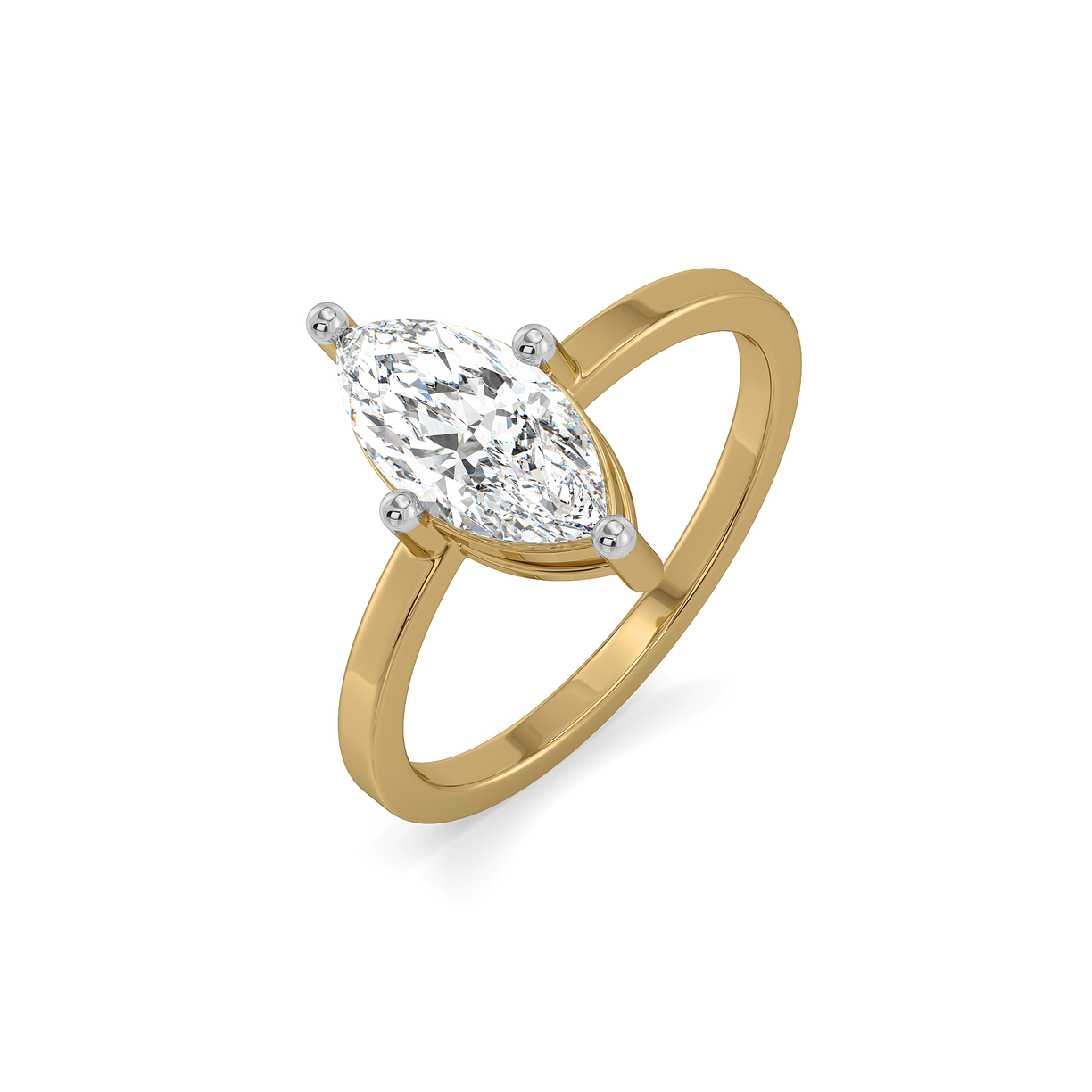 Marquise Mirage – Lab Diamond Modular Ring