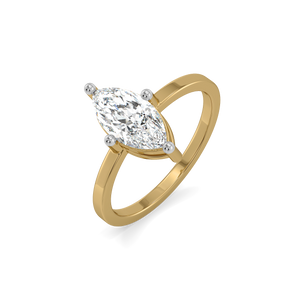 Marquise Mirage – Lab Diamond Modular Ring
