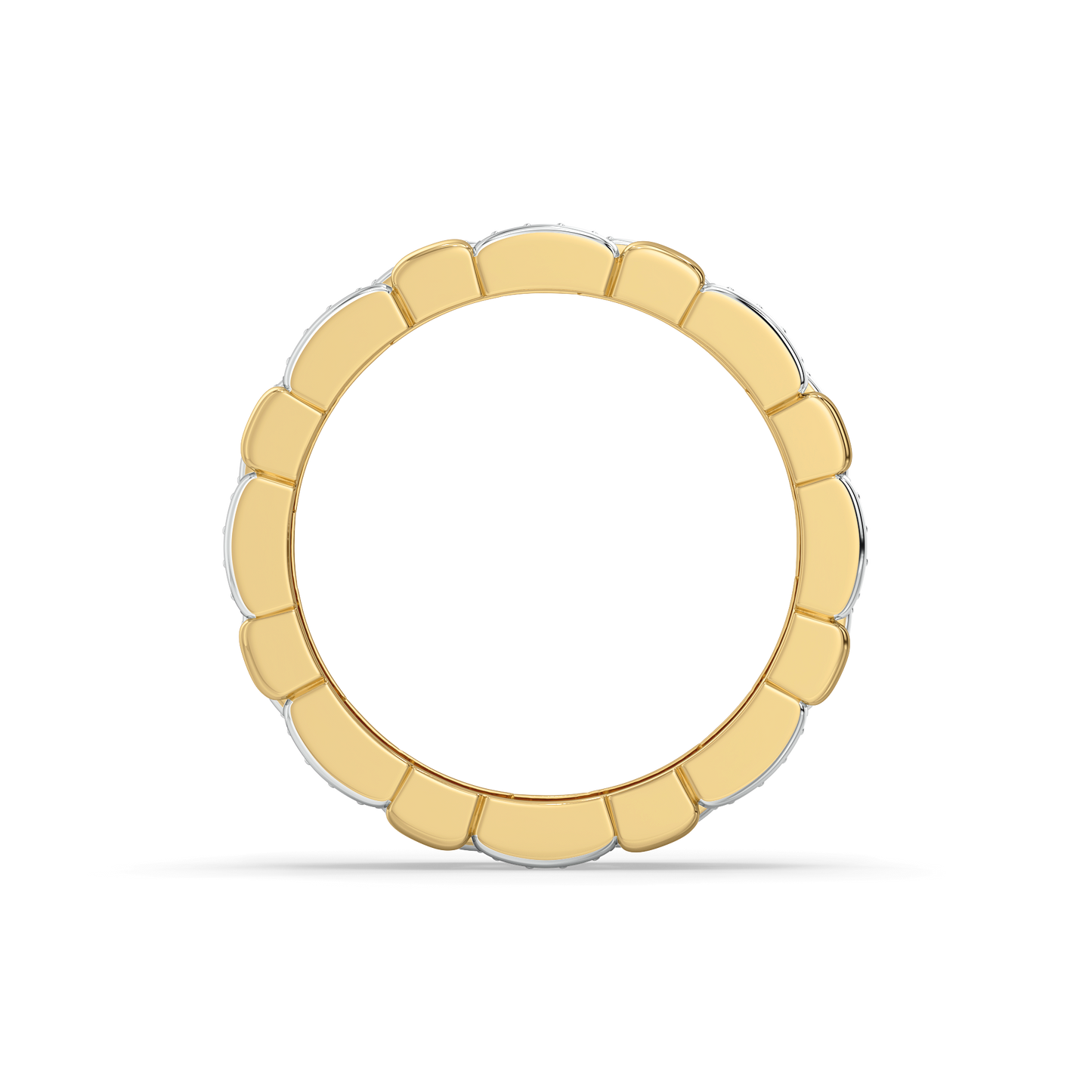 Lustre Link - Lab Diamond Band Ring