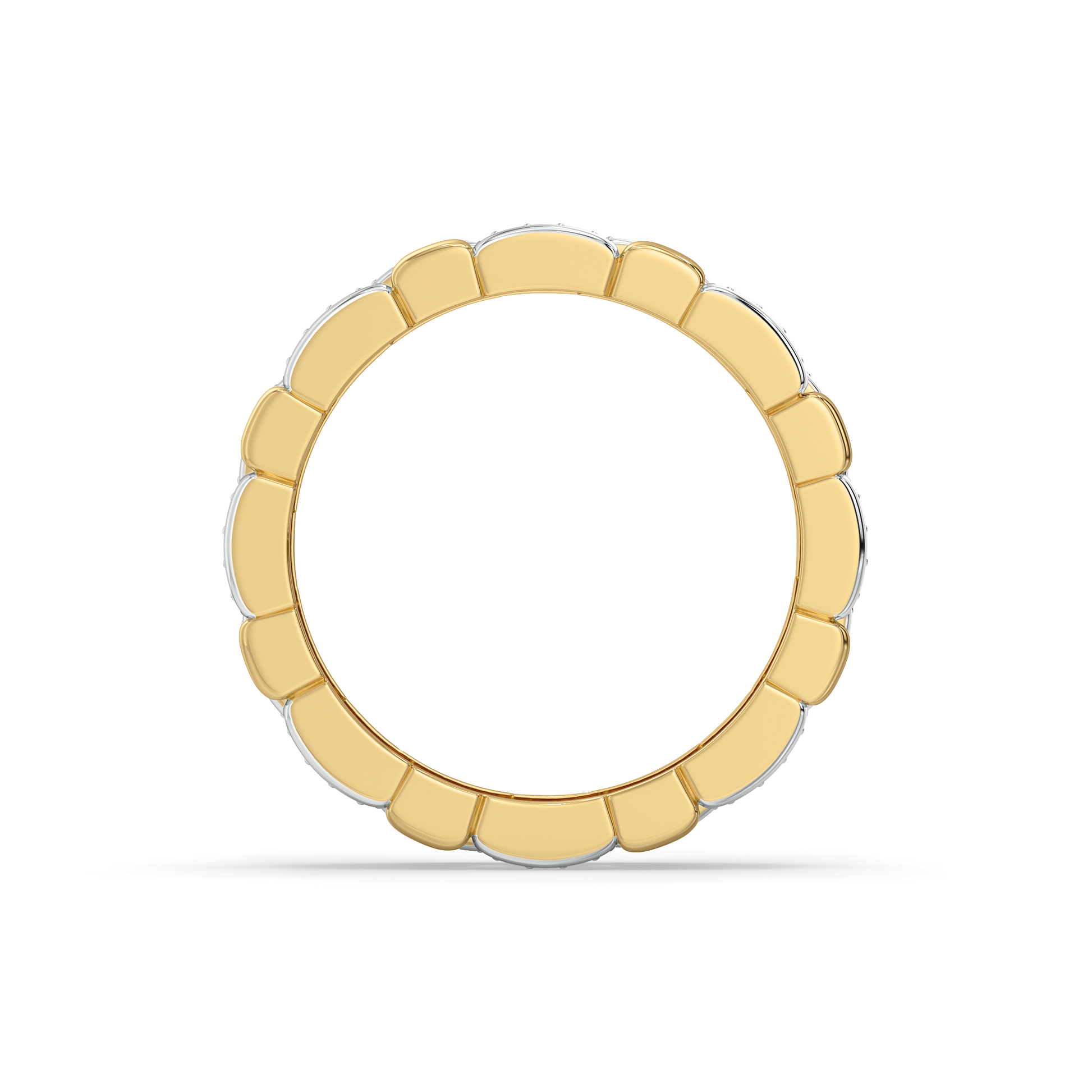 Lustre Link - Lab Diamond Band Ring