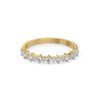 Lukson Dewline Lab Grown Diamond Eternity Ring in India