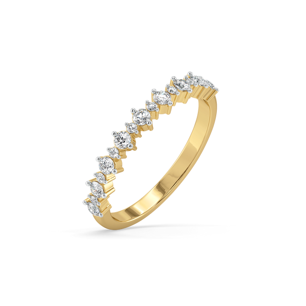 Lukson Dewline Lab Grown Diamond Eternity Ring