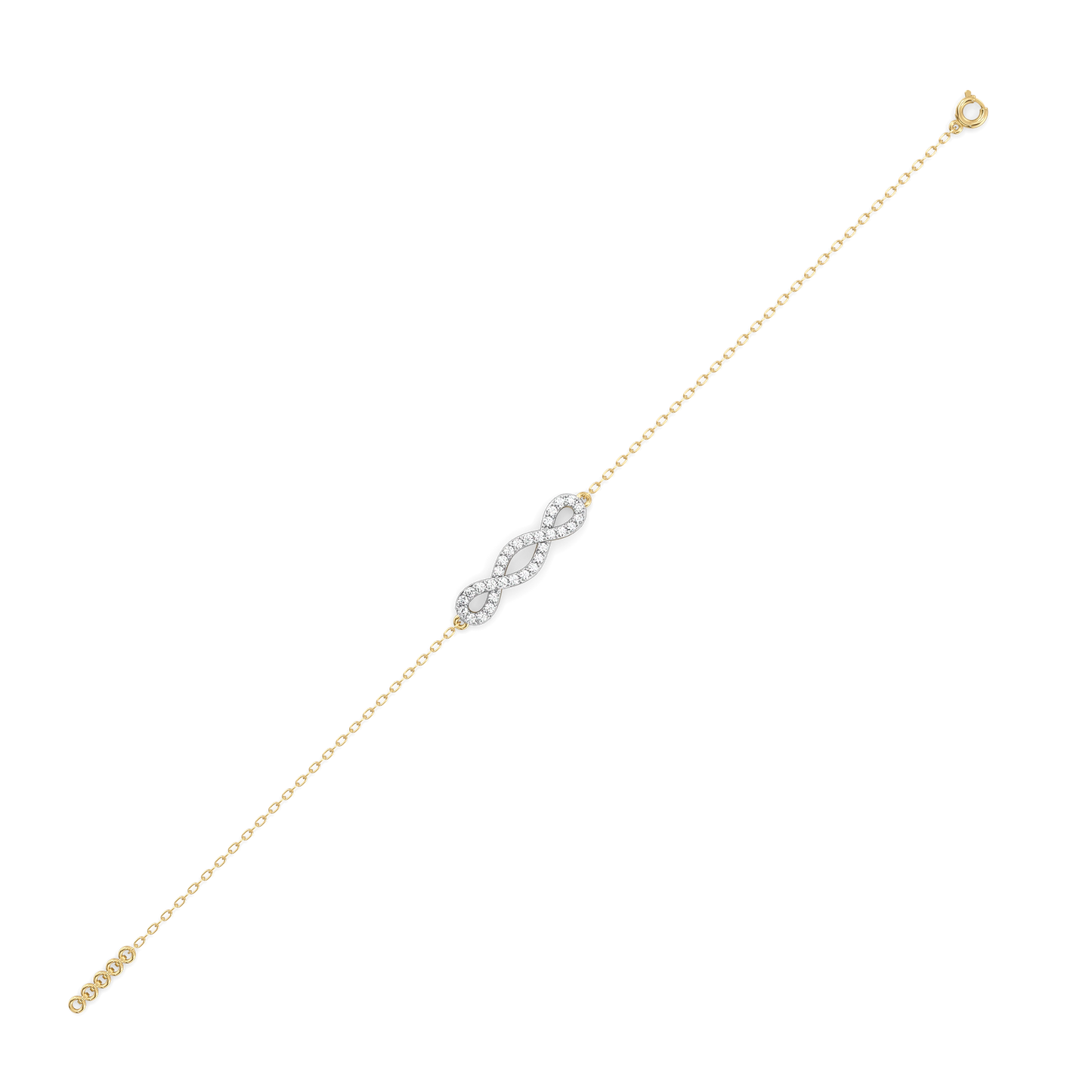 Twinfinity - Lab Diamond Bracelet