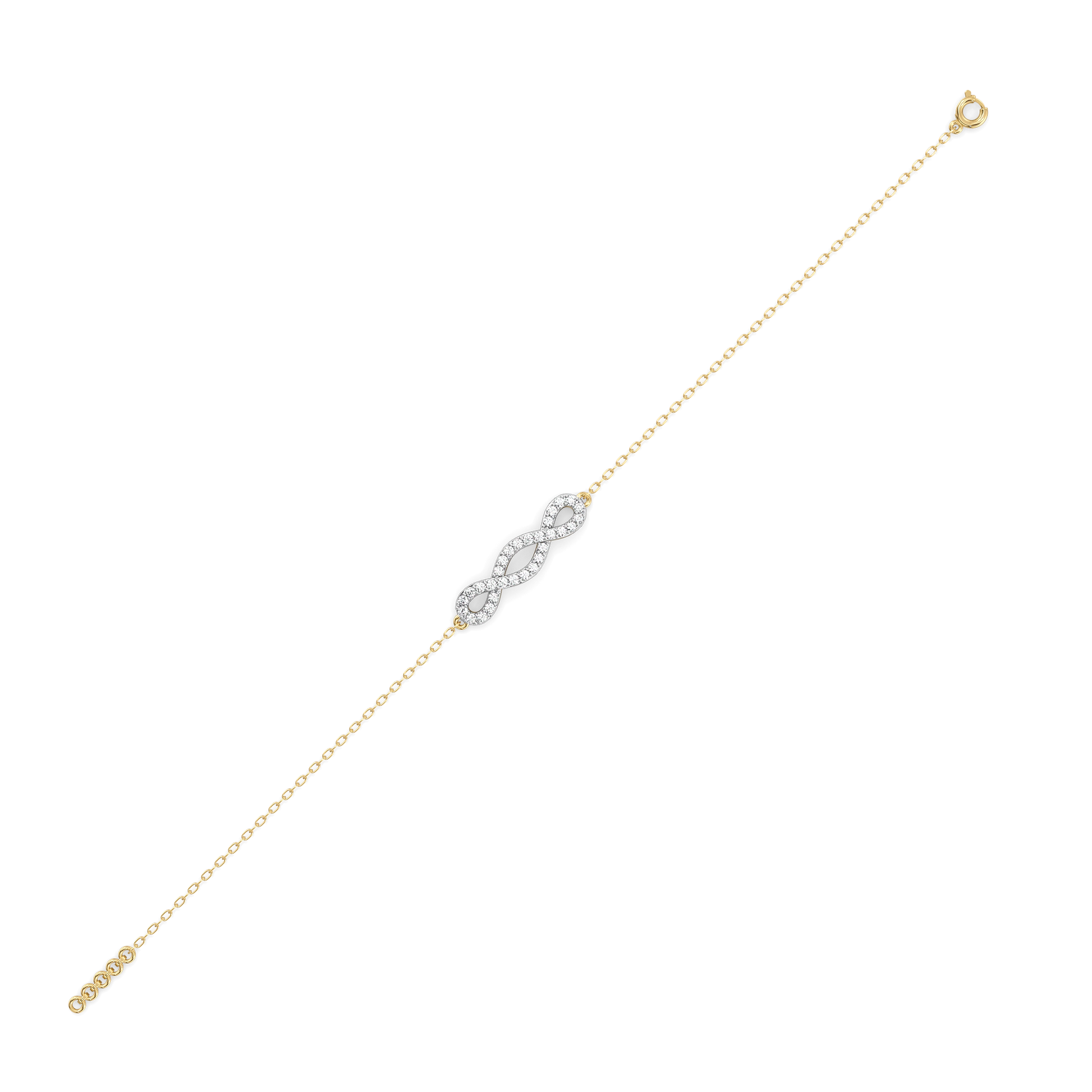 Twinfinity - Lab Diamond Bracelet