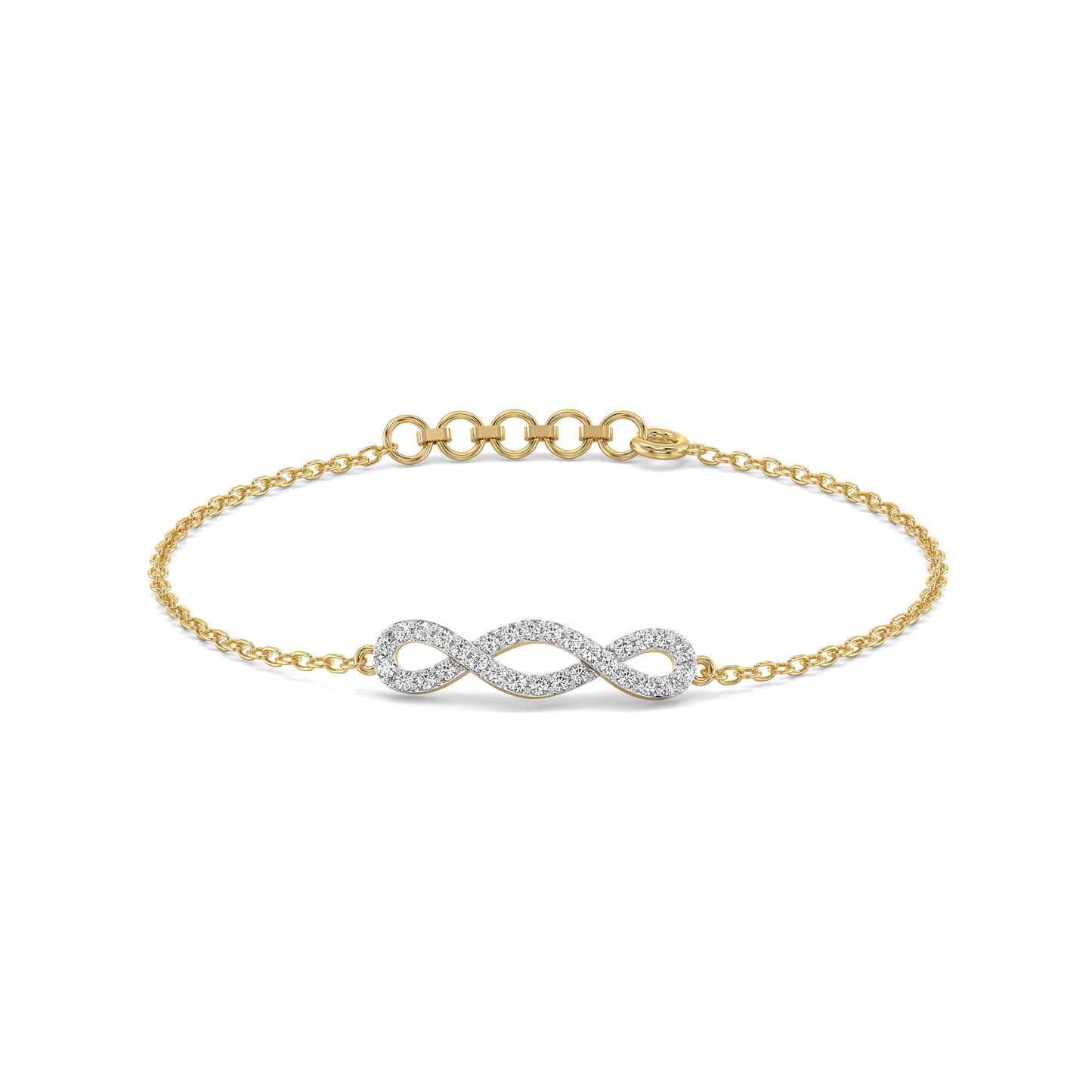 Twinfinity - Lab Diamond Bracelet