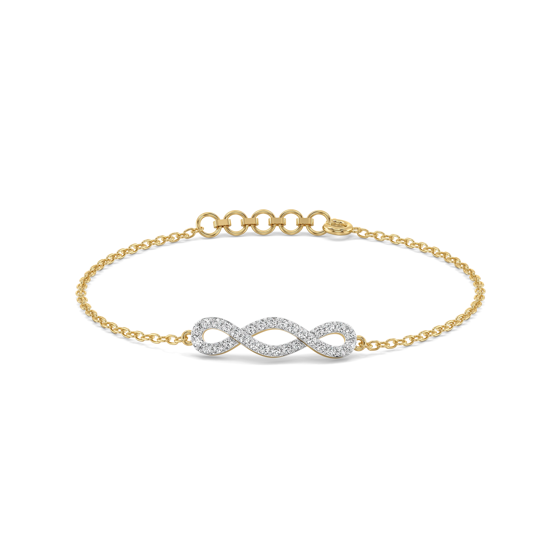 Twinfinity - Lab Diamond Bracelet