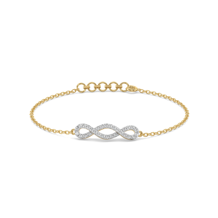 Twinfinity - Lab Diamond Bracelet