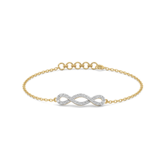 Twinfinity - Lab Diamond Bracelet