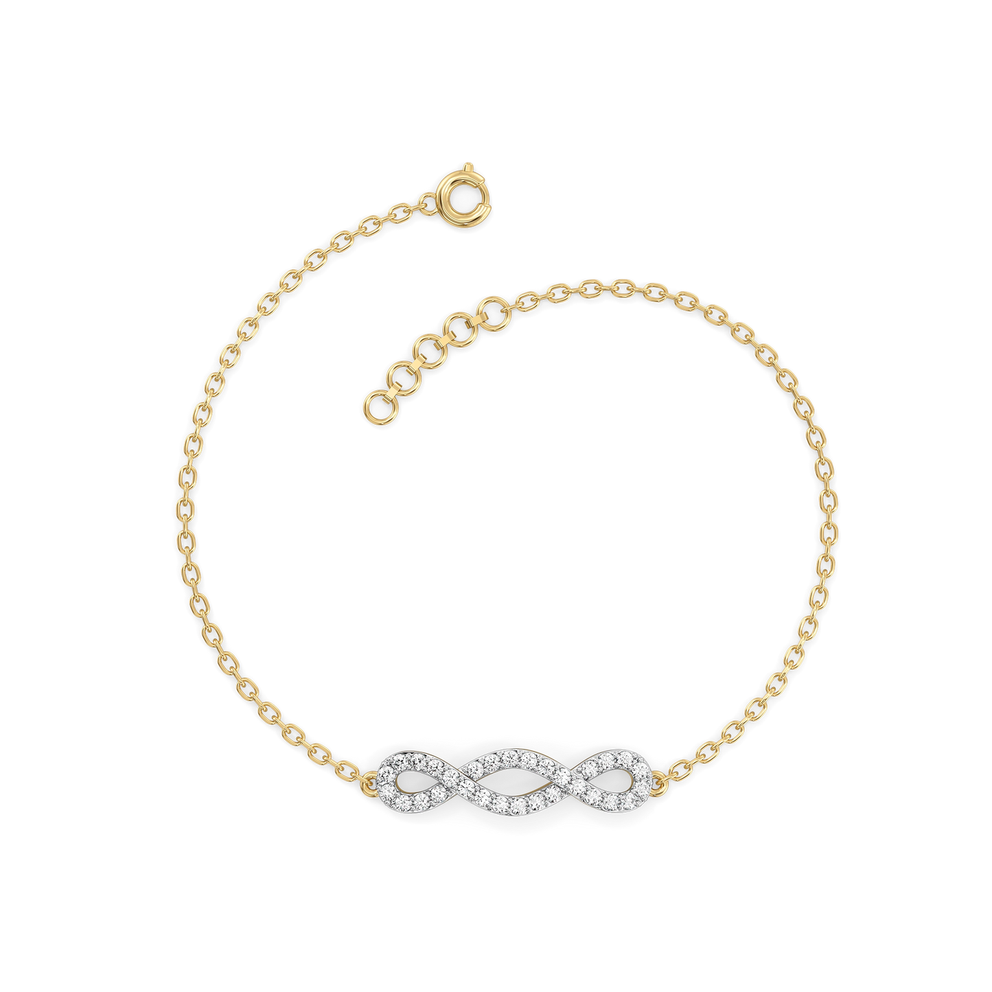 Twinfinity - Lab Diamond Bracelet