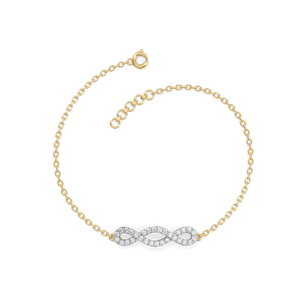 Twinfinity - Lab Diamond Bracelet