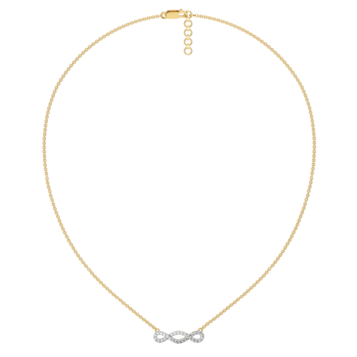 Twinfinity - Lab Diamond Necklace